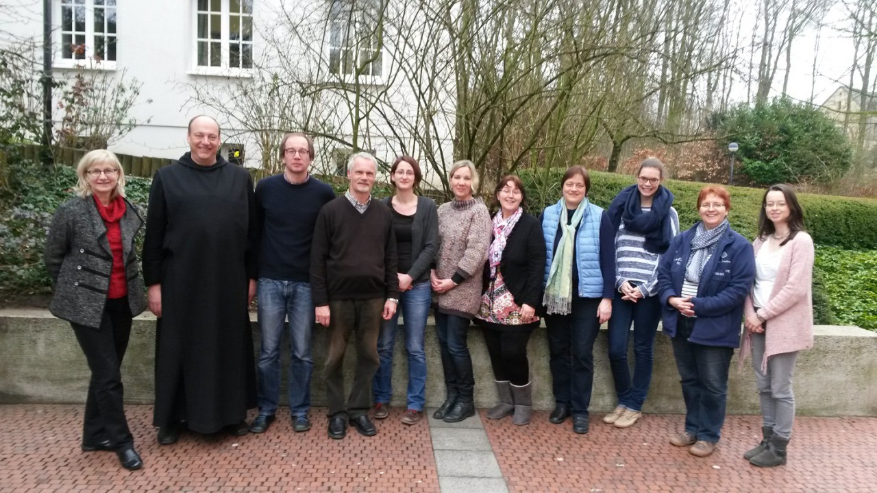 Die Fachschaft Religionslehre im Kloster Gerleve 
